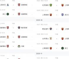 谁的赛程更好？中超仅剩6轮，蓉城申花，国安海港下轮直接对话