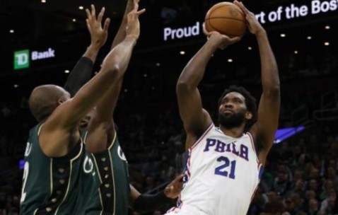 麻将胡了模拟器-正负值-13全队最低 恩比德揭幕战瑜不掩瑕需背锅